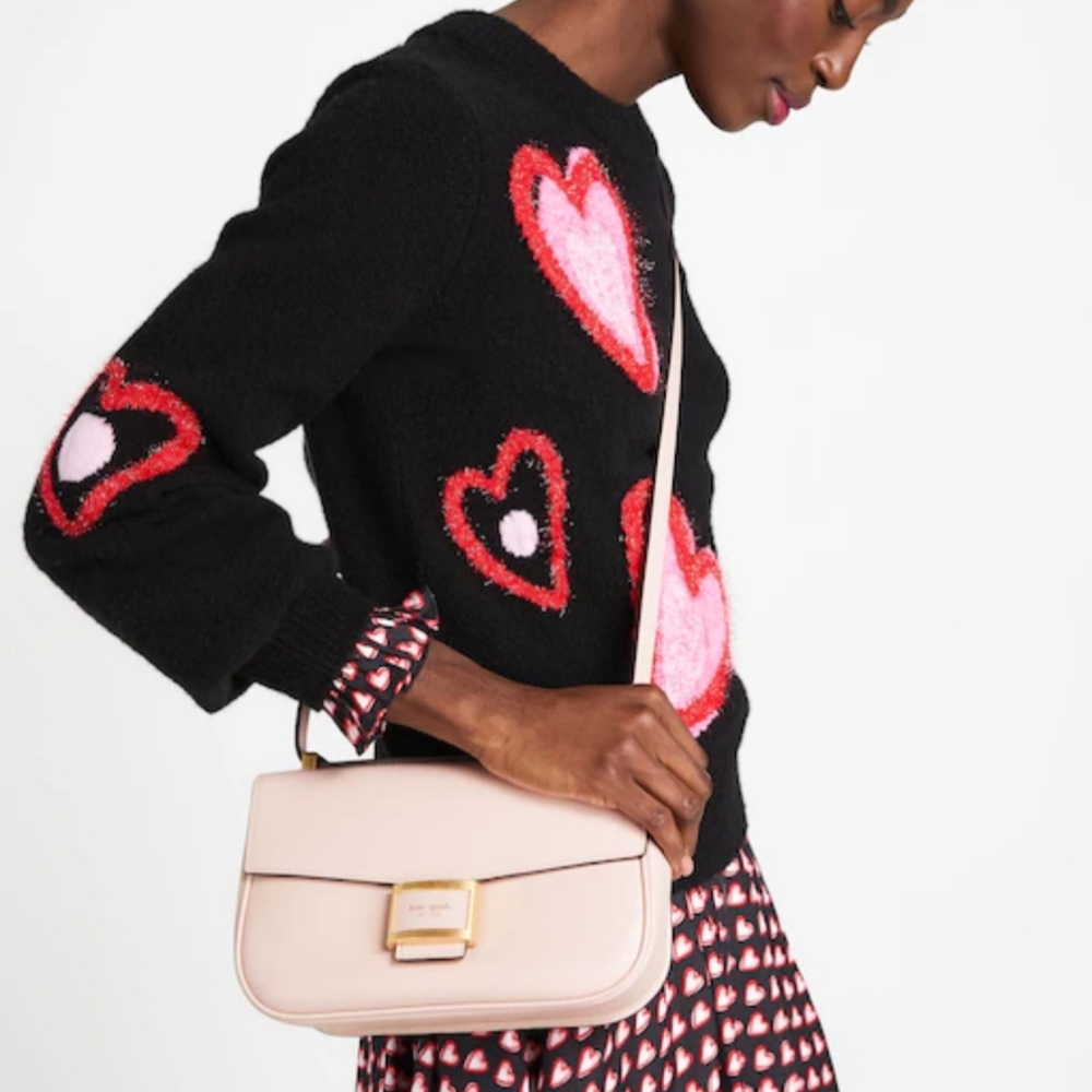 Kate Spade Pink Katy Medium Convertible Shoulder Bag Crossbody